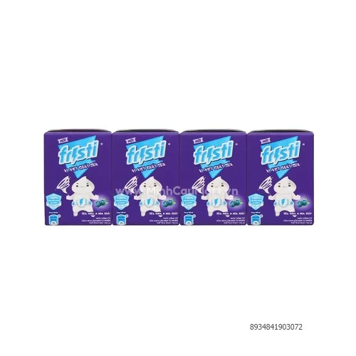 Sữa chua lên men FRISTI blueberry 100ml                                                                                                                                                                                                                   