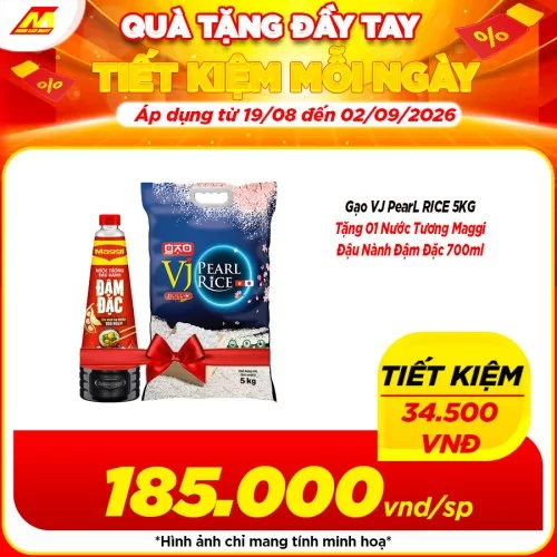 Gạo VJ Pearl Rice 5kg