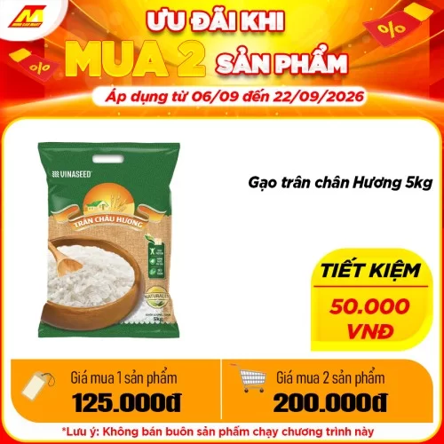 Gạo Trân Châu Hương 5kg