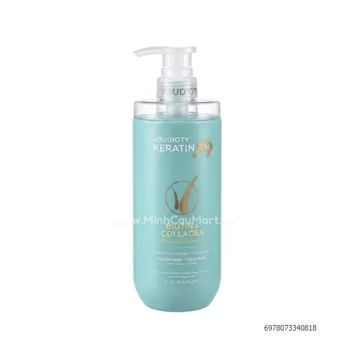 Dầu xả Voudioty Keratin X9 500ml                                                                                                                                                                                                                          