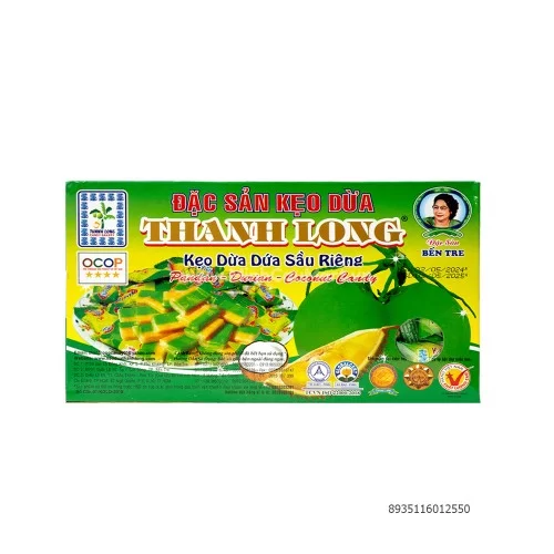 Kẹo dừa Thanh Long 300g sầu riêng                                                                                                                                                                                                                         