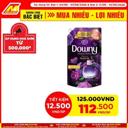 Nước Xả Vải Downy Huyền Bí 1L5