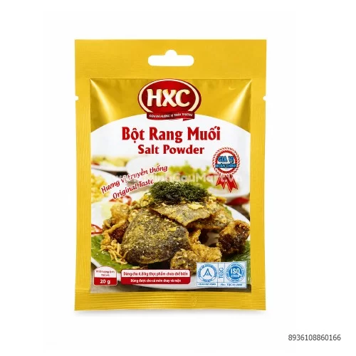 Bột rang muối HXC 20g                                                                                                                                                                                                                               