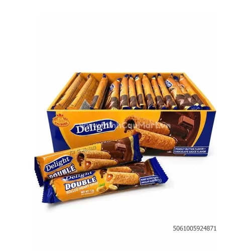 Bánh quế cuộn vị Bơ đậu phụng và Chocolate 360g                                                                                                                                                                                                           