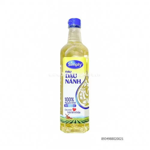 Dầu Ăn Simply Đậu Nành 1L