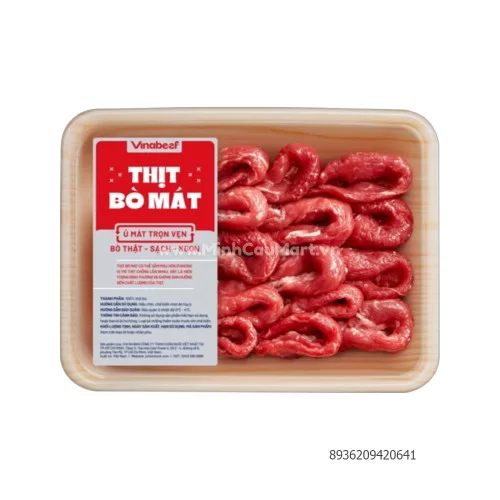 Vai bò thái lát mỏng Vinabeef 200Gr                                                                                                                                                                                                                       