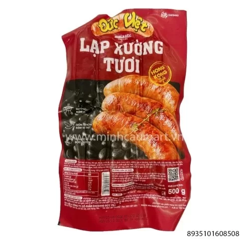Lạp Sườn tươi Đức Việt 500Gr                                                                                                                                                                                                                              