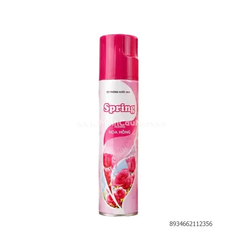 Xịt phòng nước hoa Spring - Hồng phấn 225ml                                                                                                                                                                                                               