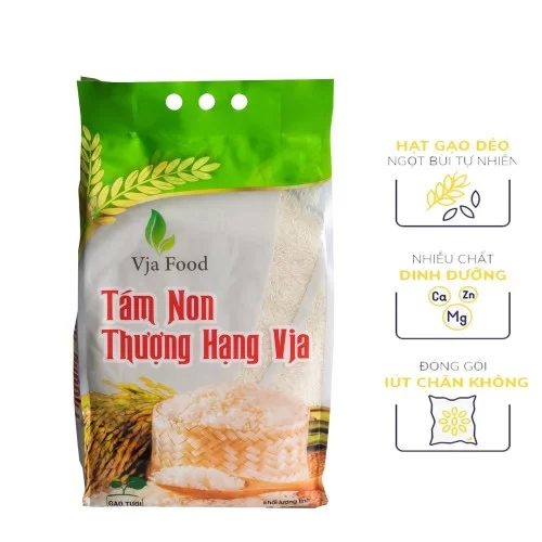 Gạo Tám Non Thượng Hạng Việt Nhật Vja 5kg