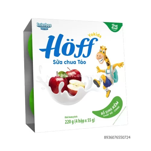 Sữa Chua Táo Hoff 55g                                                                                                                                                                                                                                     