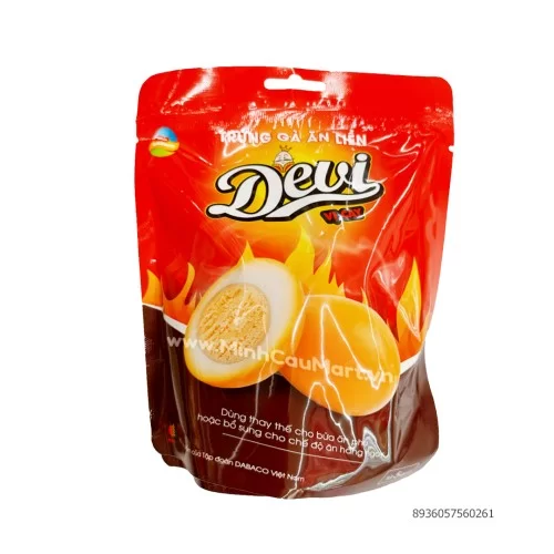 Gói Trứng Gà Vị Cay Ăn Liền Devi Dabaco 5 quả