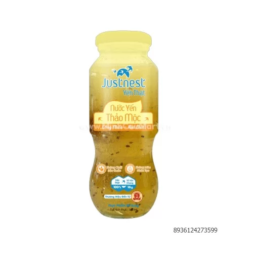 Nước yến Justnest LNHC + HSTT lọ 160ml                                                                                                                                                                                                                    