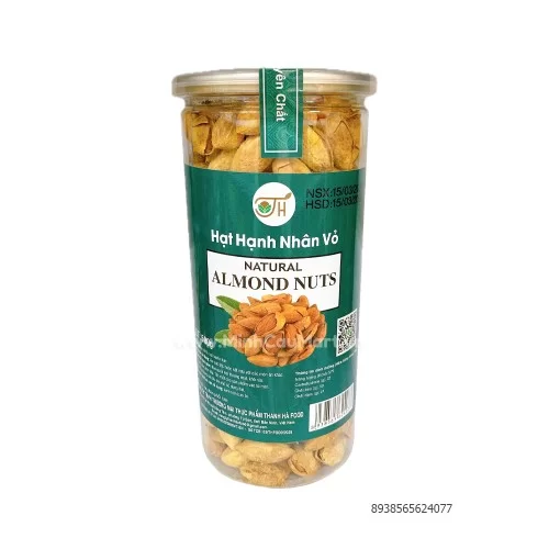 Hạt hạnh nhân vỏ TH Food 500g                                                                                                                                                                                                                             