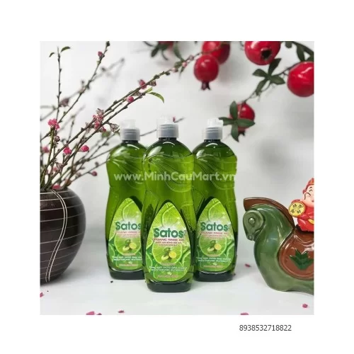 Nước làm bóng hữu cơ Satos 500ml