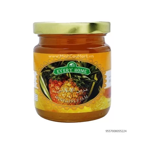 Mứt dứa hiệu EveryHome Eufood 240g