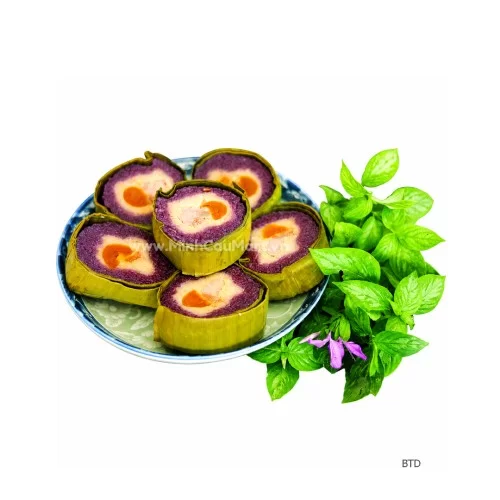 Bánh chưng lá cẩm, lá xanh Bắc sơn                                                                                                                                                                                                                        
