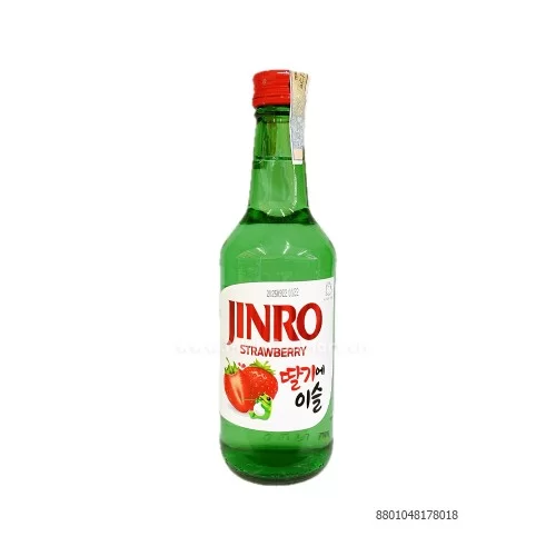 Rượu Soju Jinro Vị Dâu 13% 360ML