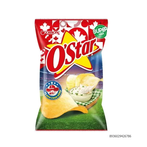 Bim Snack Ostar kem chua hành 28g Wordcup