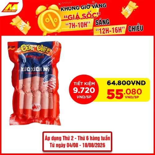 Xúc Xích Mỹ Đức Việt 500G