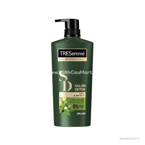 Dầu Gội, Xả Tresemme Gừng & Trà Xanh Detox Cho Tóc Chắc Khỏe 640g Dầu Gội, Xả Tresemme Gừng & Trà Xanh Detox Cho Tóc Chắc Khỏe 640g