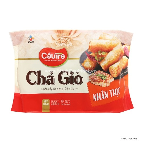 Chả Giò Nhân Thịt Cầu Tre 500g  Chả Giò Nhân Thịt Cầu Tre 500g