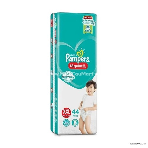Tã Quần Pampers XXL 44 Miếng Cho Bé Từ 15 - 25Kg  Tã Quần Pampers XXL 44 Miếng Cho Bé Từ 15 - 25Kg