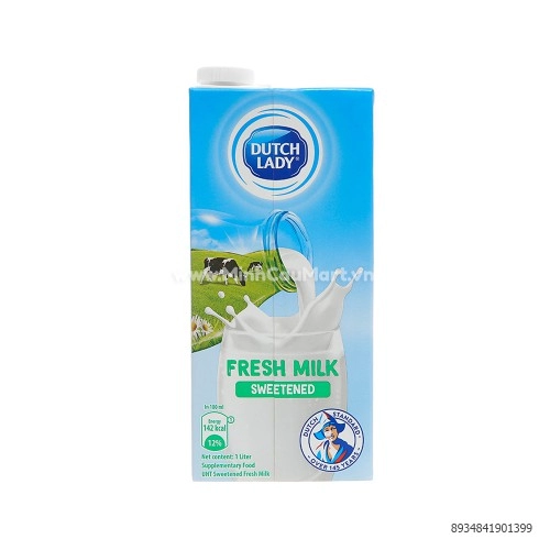Sữa Tươi Cô Gái Hà Lan 1000ml  Sữa Tươi Cô Gái Hà Lan 1000ml
