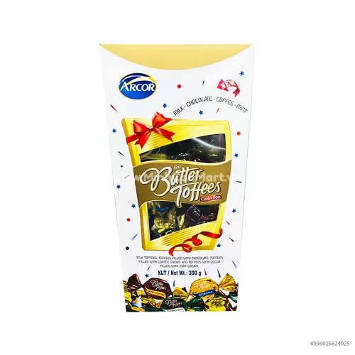Kẹo Butter Toffees Chocolate 270g Hộp Vàng 