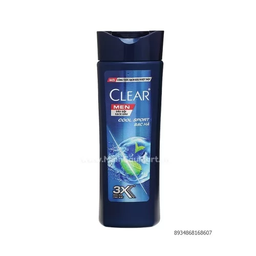 Clear dầu gội mát lạnh bạc hà 170G                                                                                                                                                                                                                        