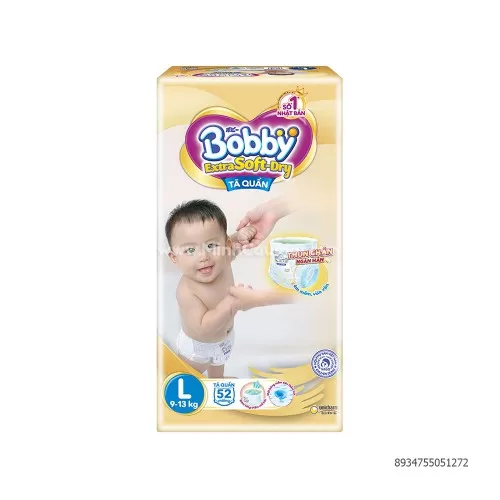 Tã quần Bobby size L52 Tã quần Bobby size L52
