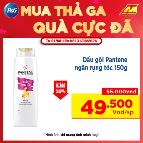 Dầu gội Pantene ngăn rụng tóc 150g 