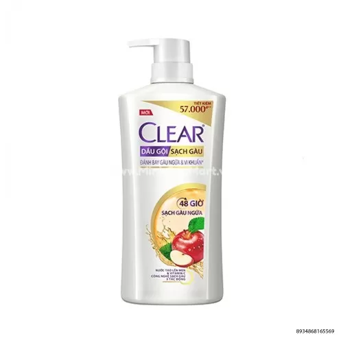 CLEAR dầu gội sạch gàu 630ML  CLEAR dầu gội sạch gàu 630ML