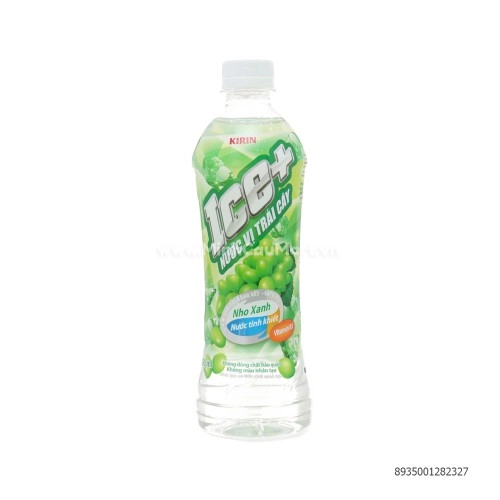 Nước tinh khiết ICE hương nho xanh 500ml