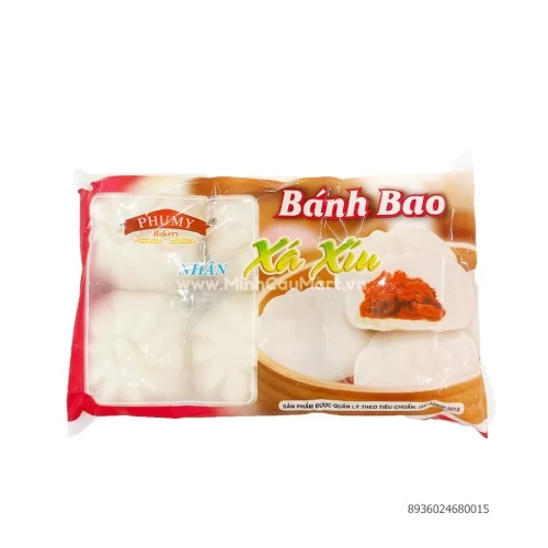 Bánh Bao Nhân Xá Xíu 6 Chiếc - Thượng Hải