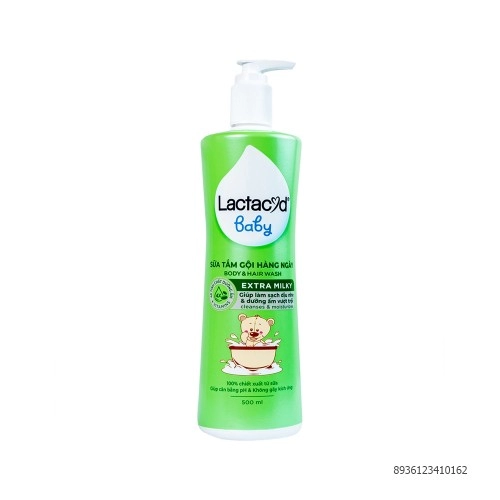 Tắm Gội Trẻ Em Lactacyd Milky 500ml  Tắm Gội Trẻ Em Lactacyd Milky 500ml