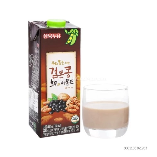 Sữa đậu đen óc chó 950ml