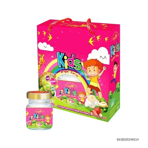 Yến sào cao cấp Lifes Nest kids các vị hộp 6 lọ