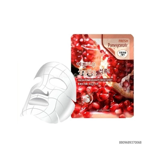 Mặt nạ Lựu 3W Clinic Mask Sheet Fresh Pomegranate