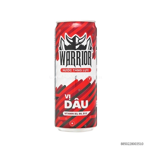 Nước Tăng Lực Warrior Thái Lan vị dâu 325ML Nước Tăng Lực Warrior Thái Lan vị dâu 325ML