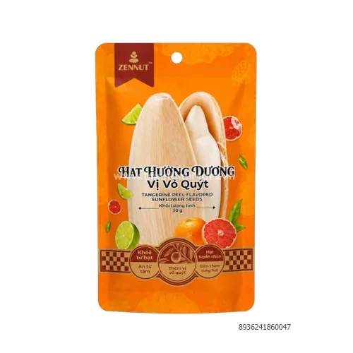 Hạt Hướng Dương Vị Vỏ Quýt ZENNUT 30g