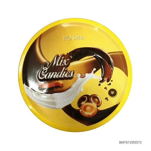 Kẹo RoHa HT tròn màu vàng 120g