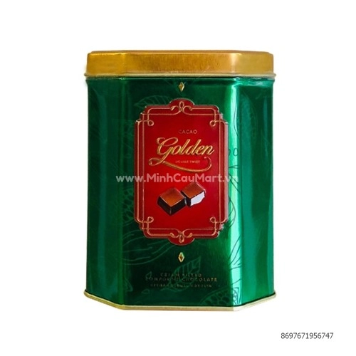 Socola Hỗn Hợp Ca Cao Golden 120gr Xanh Lá