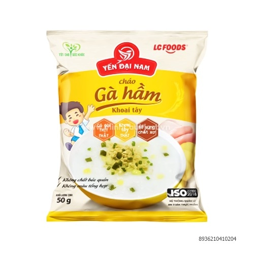 Cháo Yến Đại Nam Gà Hầm Khoai Tây 50g