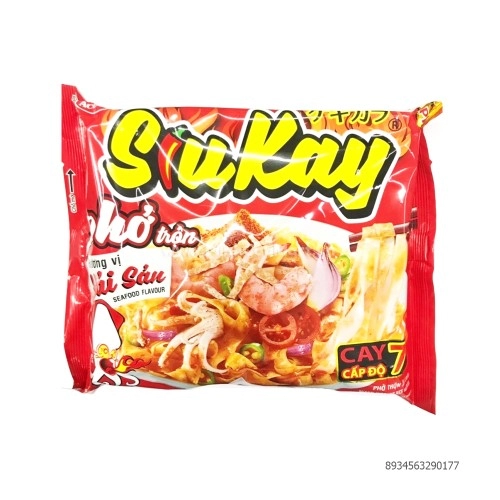 Phở trộn Siukay vị hải sản 85g Phở trộn Siukay vị hải sản 85g