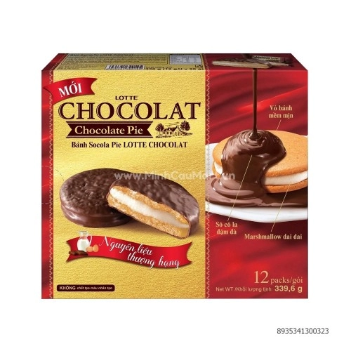 Bánh CHOCCOLAT Pie 339.6g Bánh CHOCCOLAT Pie 339.6g