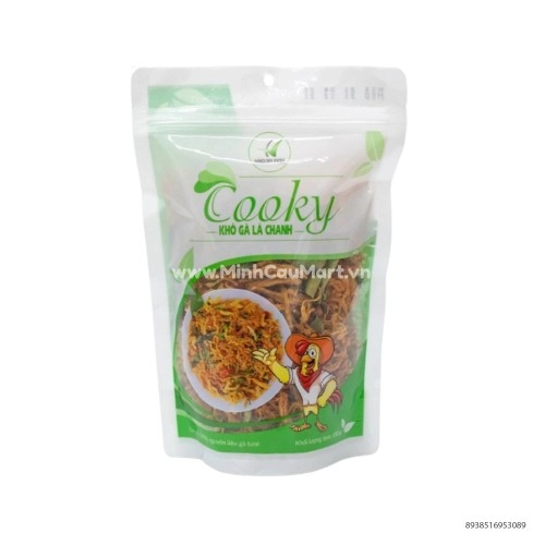 Khô Gà Lá Chanh Cooky 150g Khô Gà Lá Chanh Cooky 150g