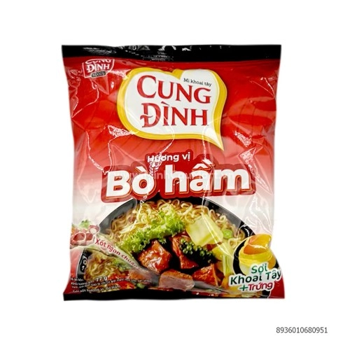 Mỳ tôm cung đình vị bò hầm 80g