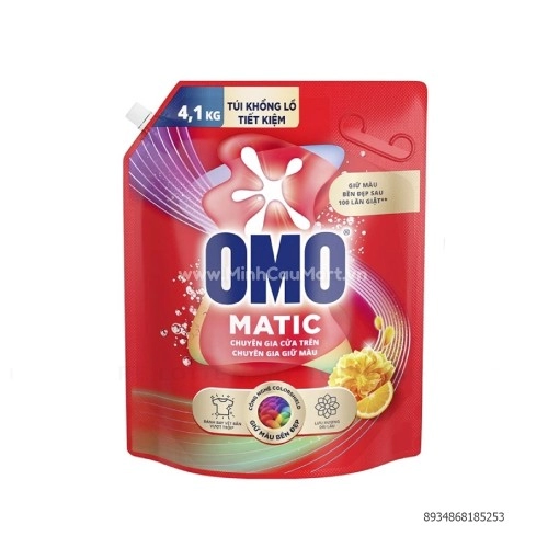 OMO nước giặt cửa trên giữ màu 4.1kg OMO nước giặt cửa trên giữ màu 4.1kg
