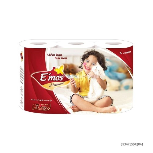 GVS Emos Prem 6 cuộn 3 lớp GVS Emos Prem 6 cuộn 3 lớp