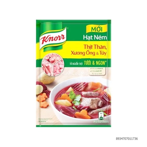 Knorr hạt nêm từ thịt 170g Knorr hạt nêm từ thịt 170g